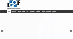 Desktop Screenshot of igof.in